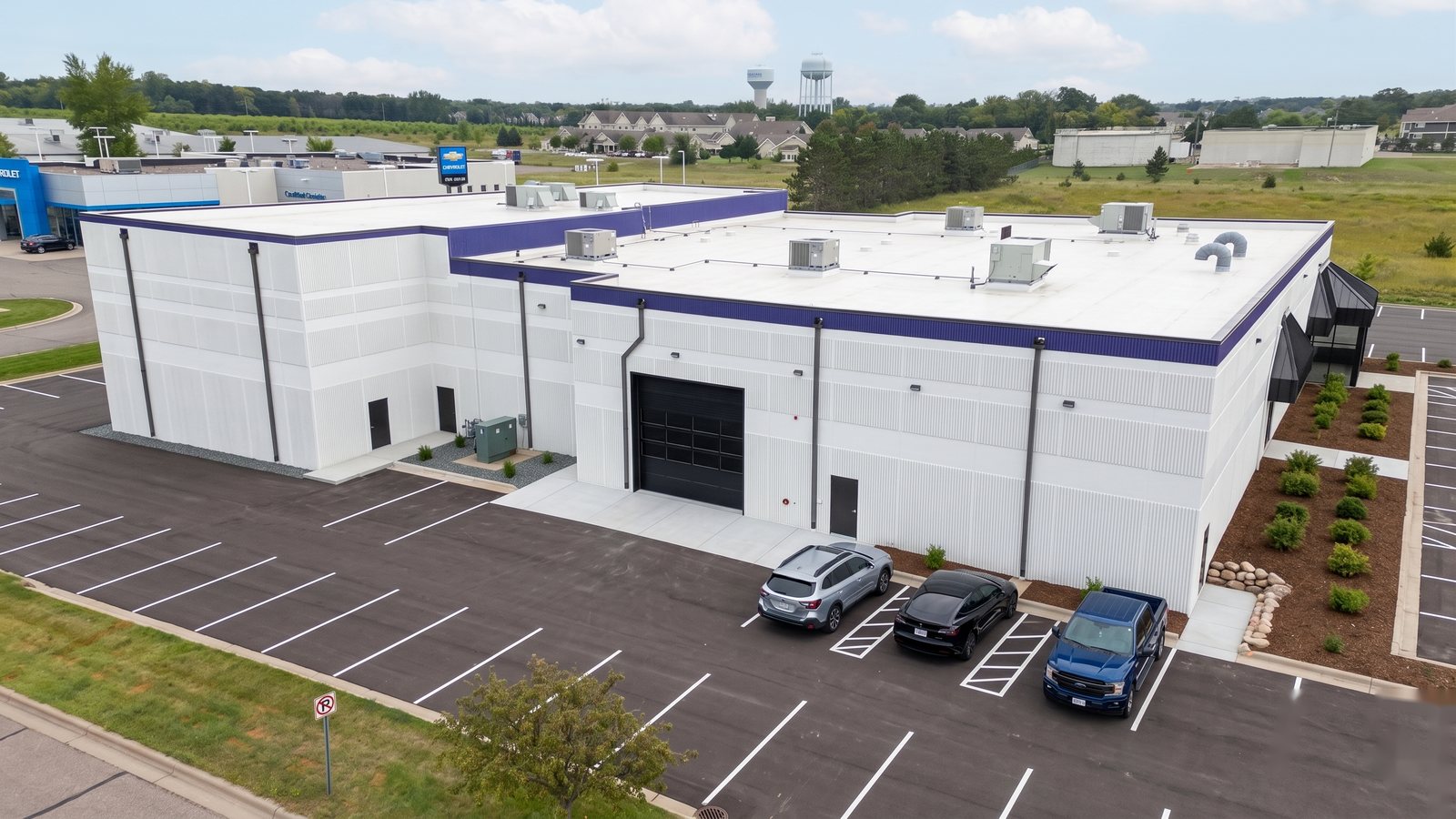 Building exterior / aerial